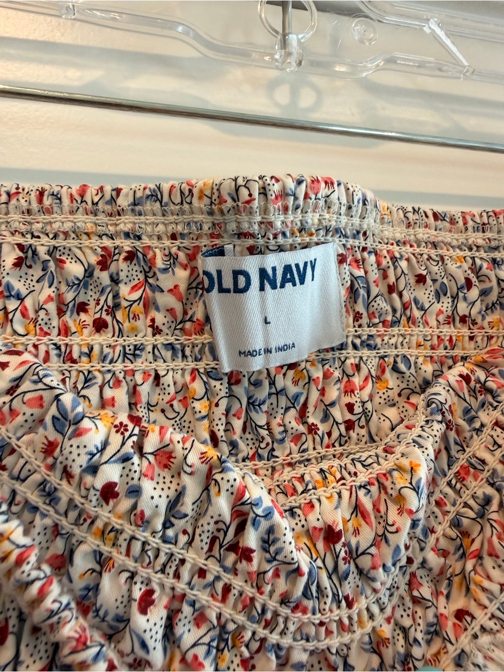 Old Navy Floral Smocked Midi Skirt - Picture 2 of 5